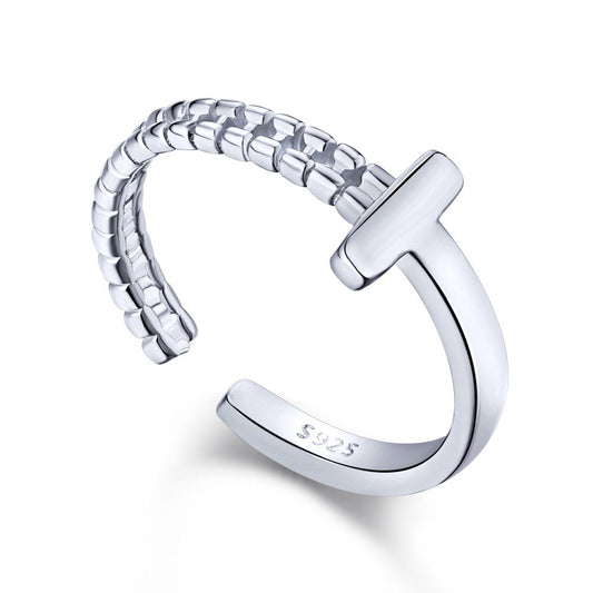 T-Ring Silver