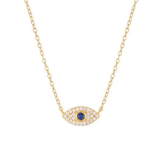 Eye Pendant Yellow Gold