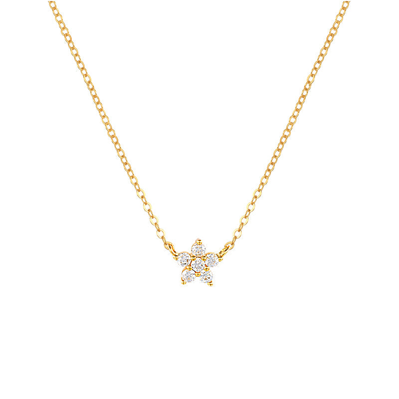 Yellow Gold Star Chain