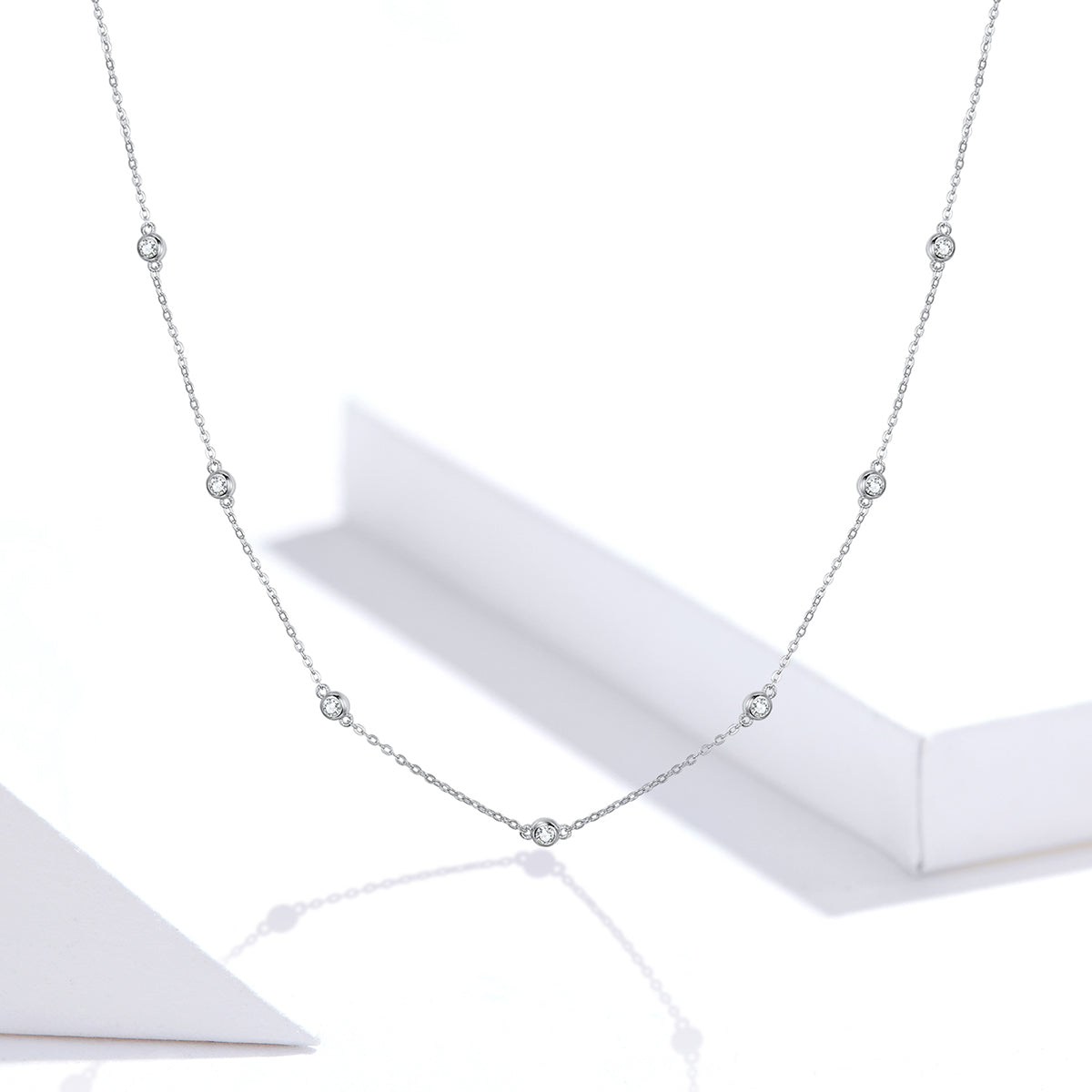 Bezel Necklace